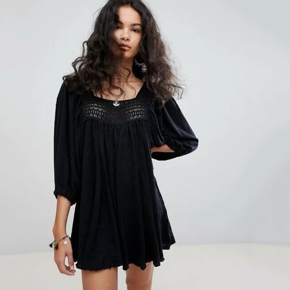 Free People Dancing in The Waves Romper